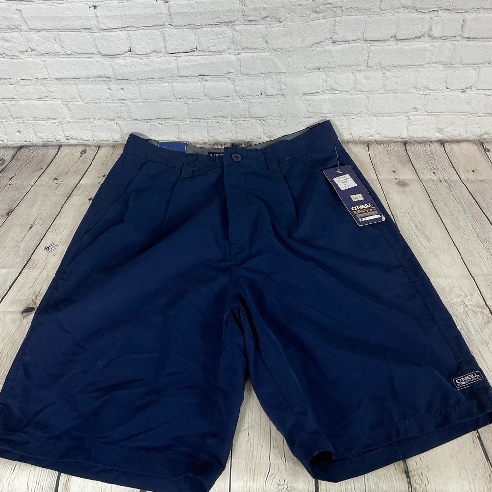 NWT VINTAGE 90'S O'NEILL MENS PLEATED FRONT HYBRID BOARD SHORTS